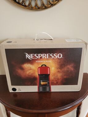 New Limousine Black Nespresso Essenza Plus D45 EU European Coffee Machine